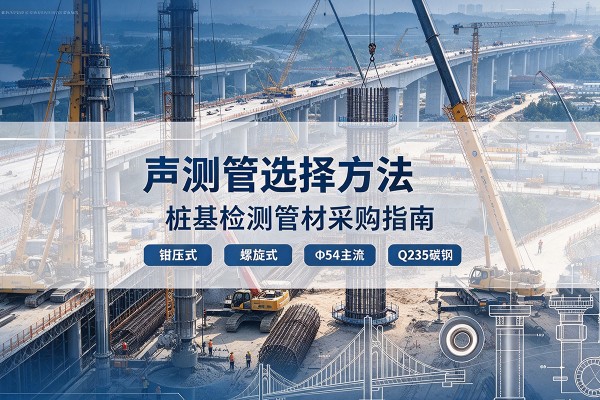 正宁声测管选型标准