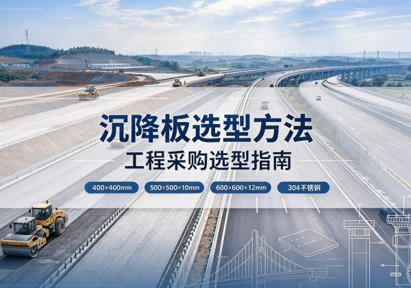 正宁沉降板选择方法